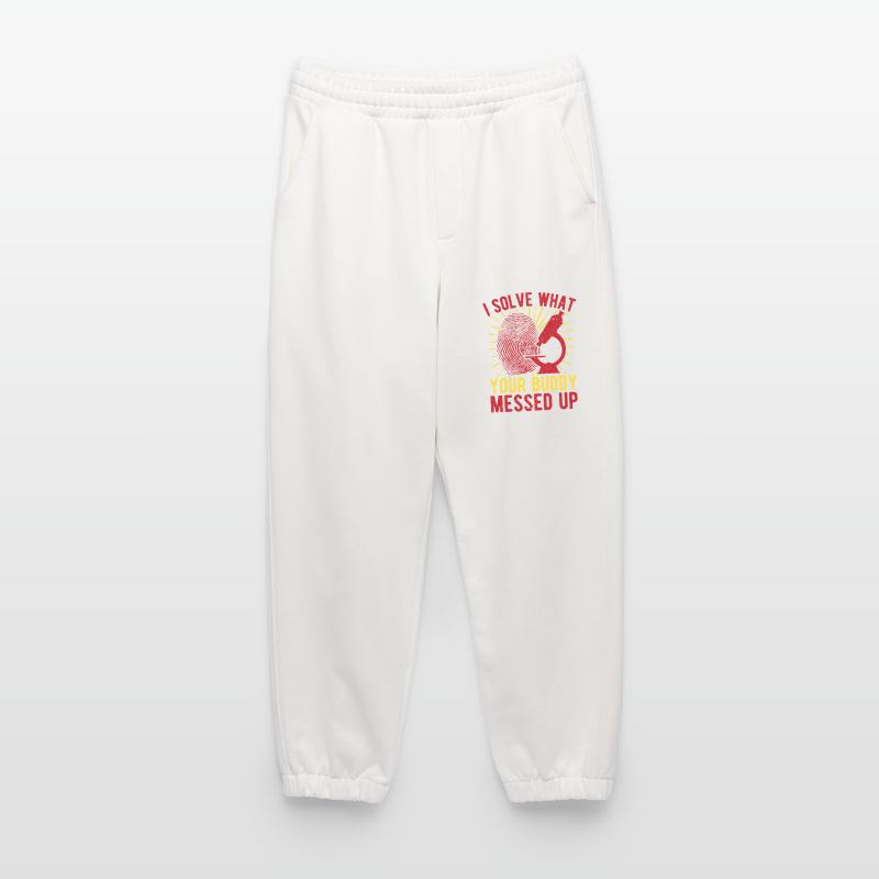 Forensic Science Major Solve What Buddy Messed Up Heavyweight Jogginghose - made by SPREAD 