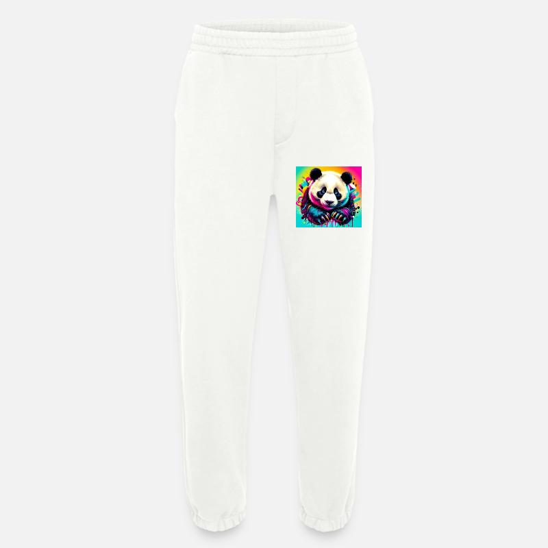 Panda - Heavyweight Jogginghose - made by SPREAD  - OFF WHITE