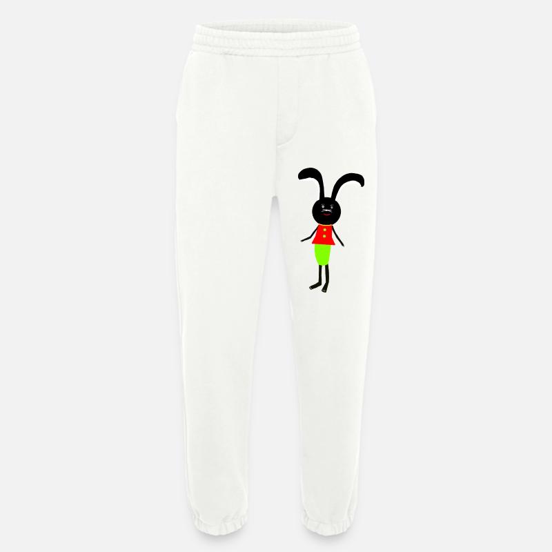 Bunny Kids Bunnies Easter - Heavyweight Jogging Pants - made by SPREAD  - OFF WHITE