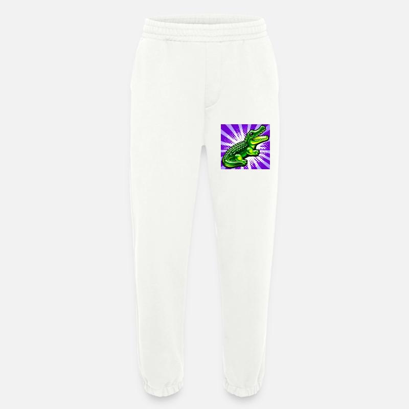 Krokodil - Heavyweight Jogginghose - made by SPREAD  - OFF WHITE