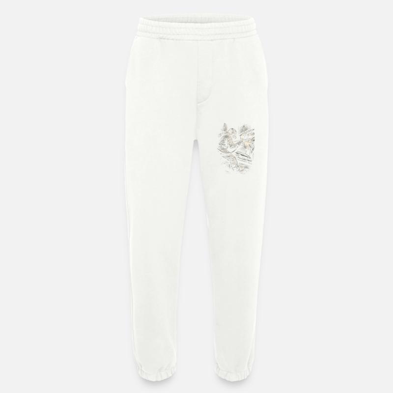 Vehicle Painter Car Painter Painter - Heavyweight Jogging Pants - made by SPREAD  - OFF WHITE