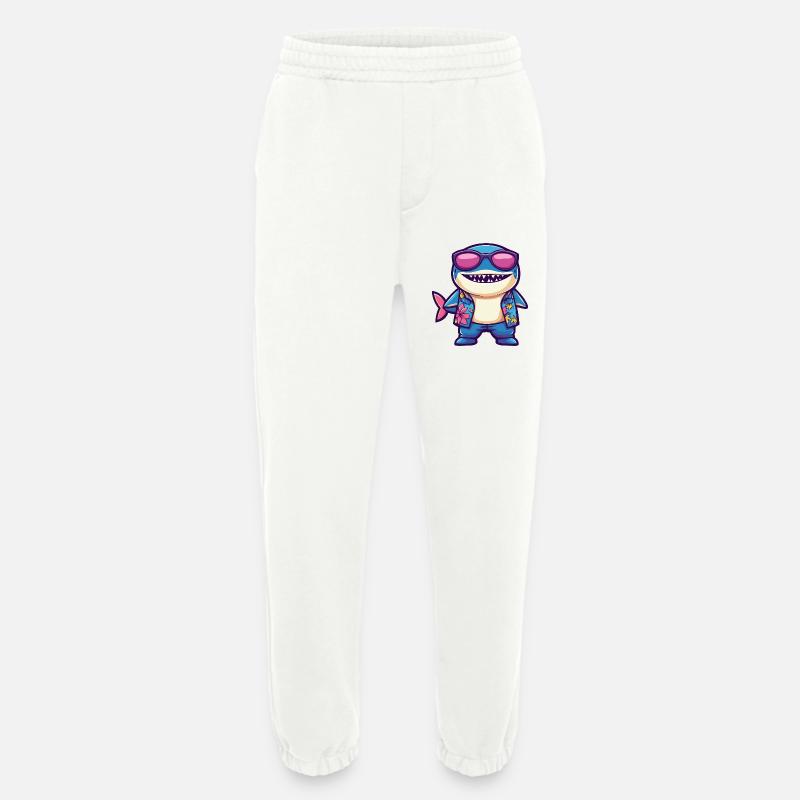 Hai Comic Urlaub - Heavyweight Jogginghose - made by SPREAD  - OFF WHITE