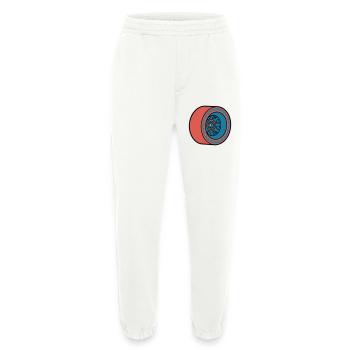 Skateboard Rolle Longboard - Heavyweight Jogginghose - made by SPREAD  - OFF WHITE - Vorne