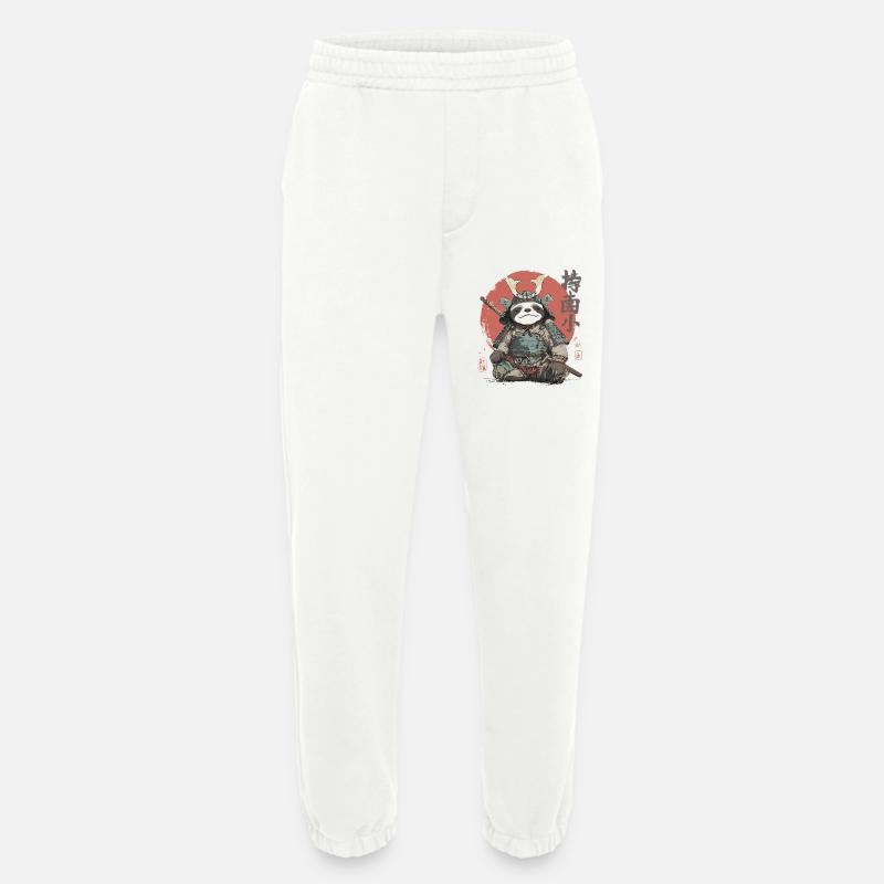Faultier-Samurai-Rüstung - Heavyweight Jogginghose - made by SPREAD  - OFF WHITE