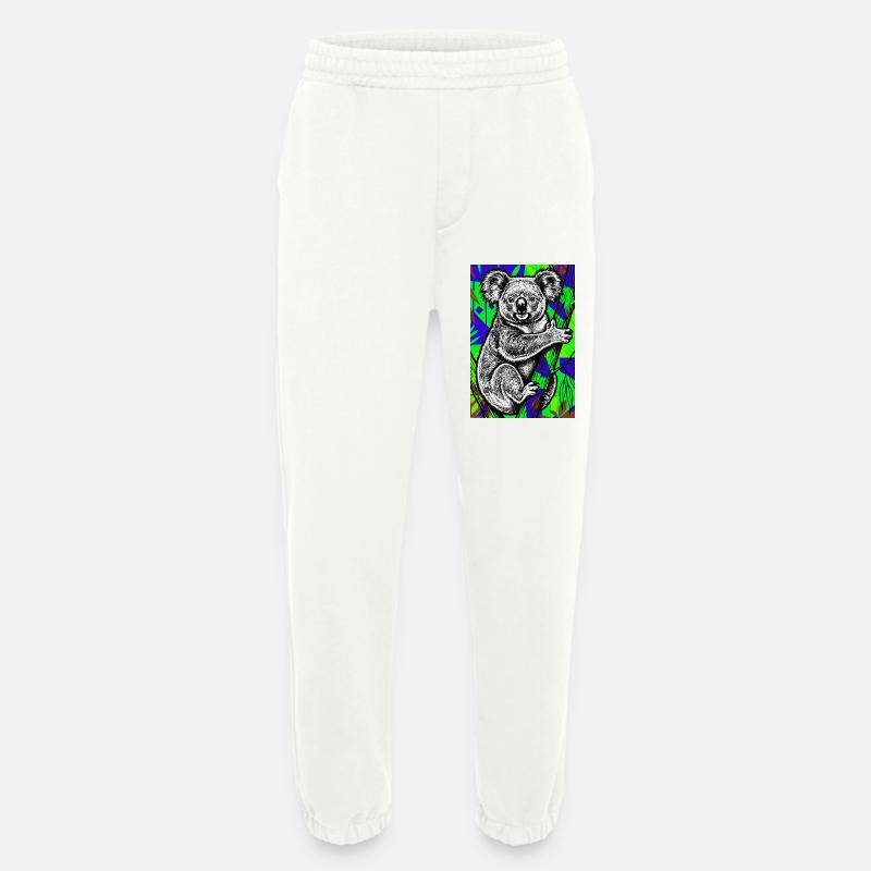Koala - Heavyweight Jogginghose - made by SPREAD  - OFF WHITE