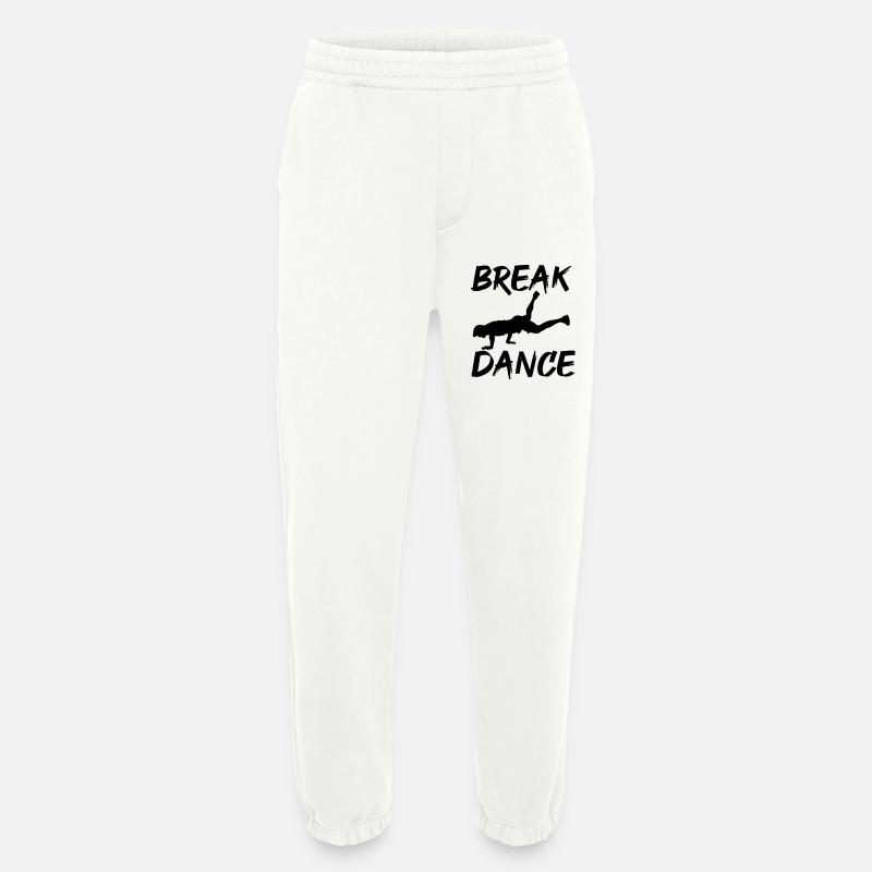 Breakdancing - Heavyweight Jogging Pants - made by SPREAD  - OFF WHITE