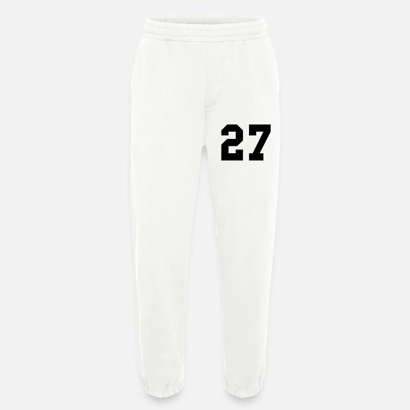 27 - Heavyweight Jogginghose - made by SPREAD  - OFF WHITE