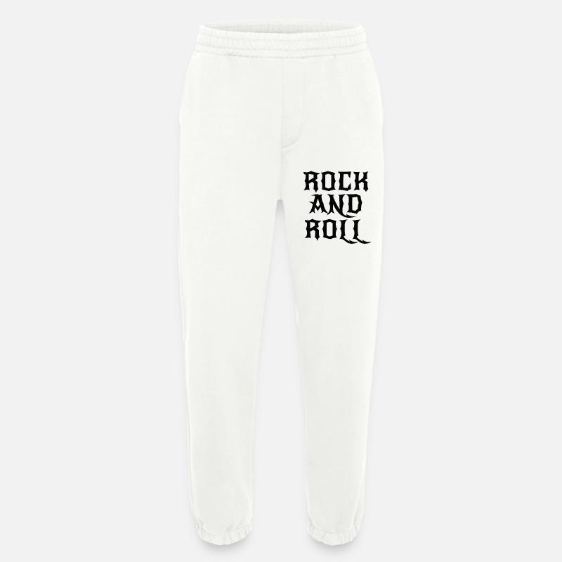 Gothic Rock and Roll Logo - Heavyweight Jogginghose - made by SPREAD  - OFF WHITE