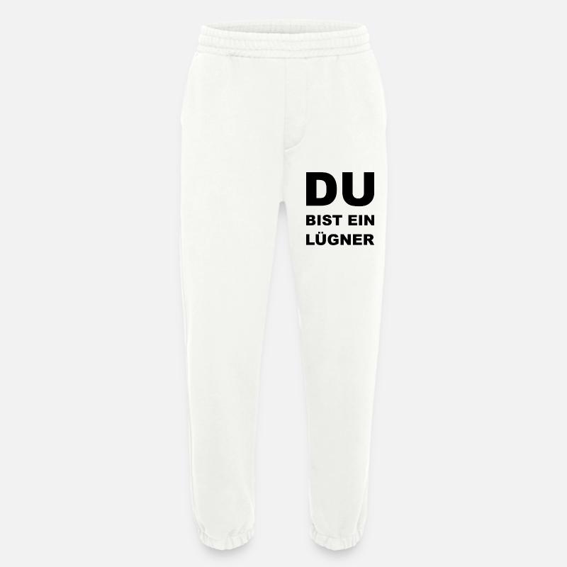 Lugner - Heavyweight Jogging Pants - made by SPREAD  - OFF WHITE
