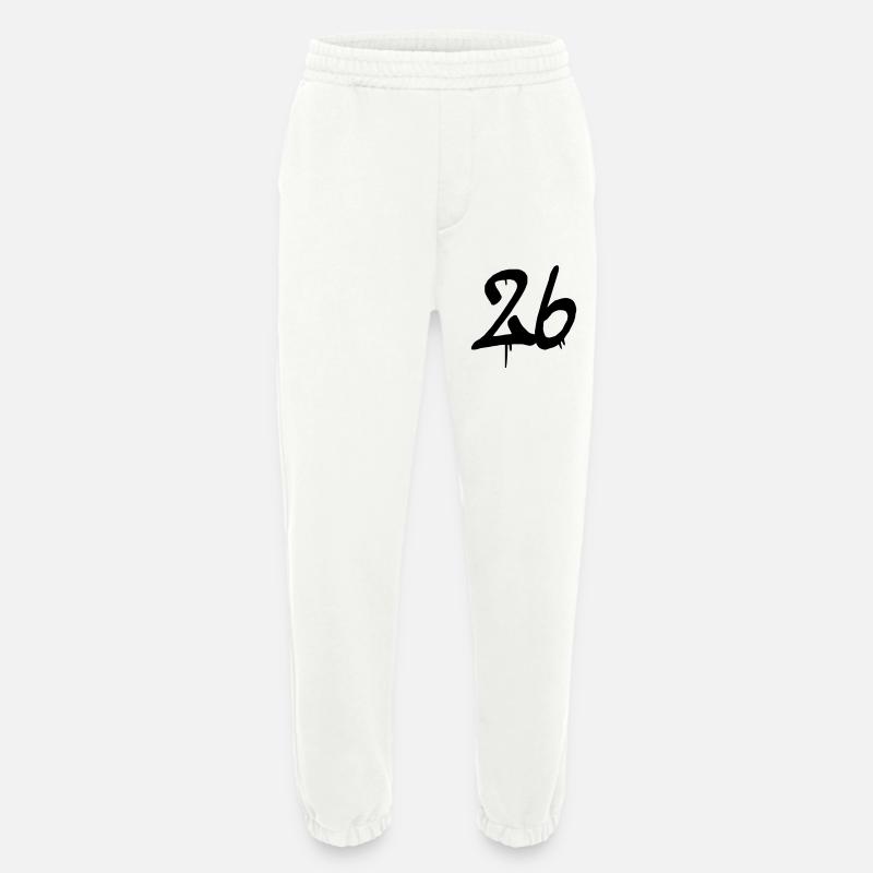 26 - Heavyweight Jogging Pants - made by SPREAD  - OFF WHITE