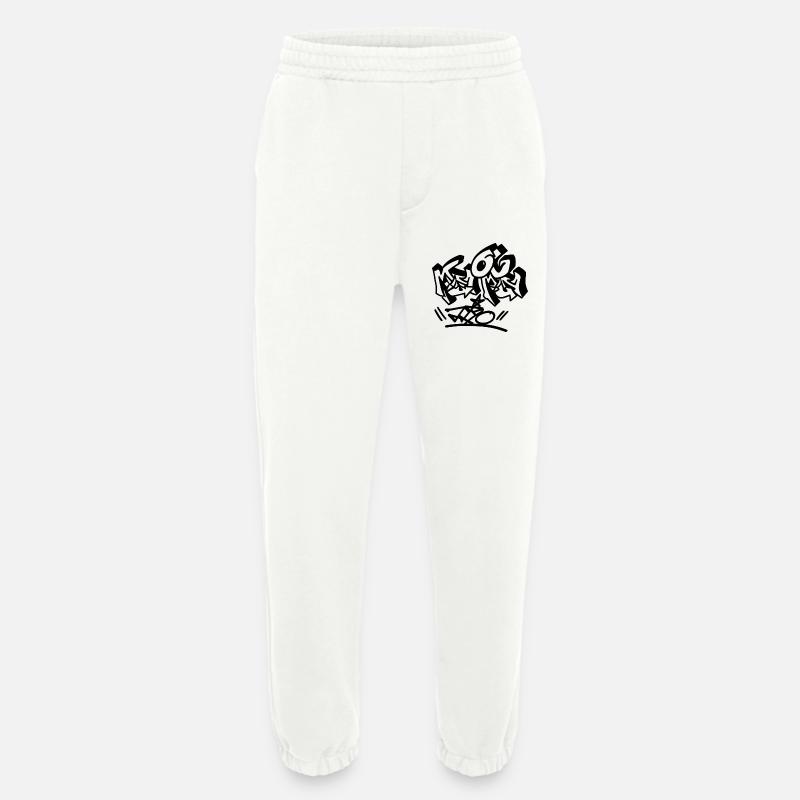 Explosive Graffiti Buchstaben - Heavyweight Jogginghose - made by SPREAD  - OFF WHITE