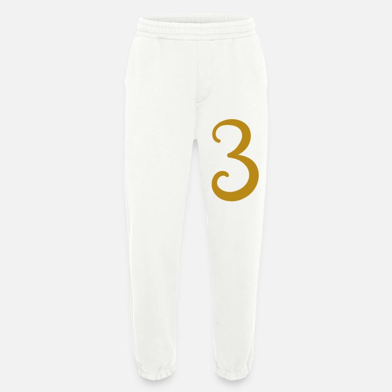 3 - Heavyweight Jogging Pants - made by SPREAD  - OFF WHITE