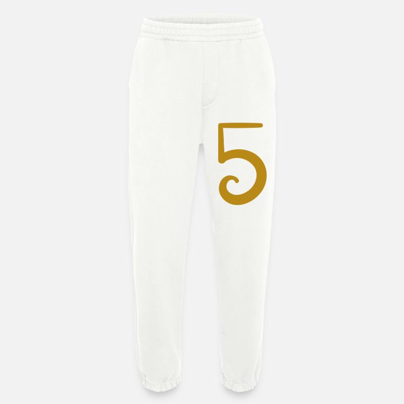 5 - Heavyweight Jogginghose - made by SPREAD  - OFF WHITE