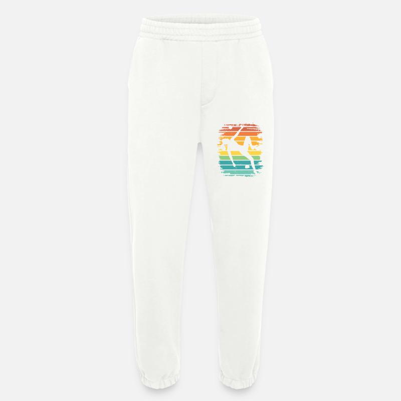 Bloc de bloc de Boulderer - Pantalon de jogging bio épais fabriqué en UE - OFF WHITE