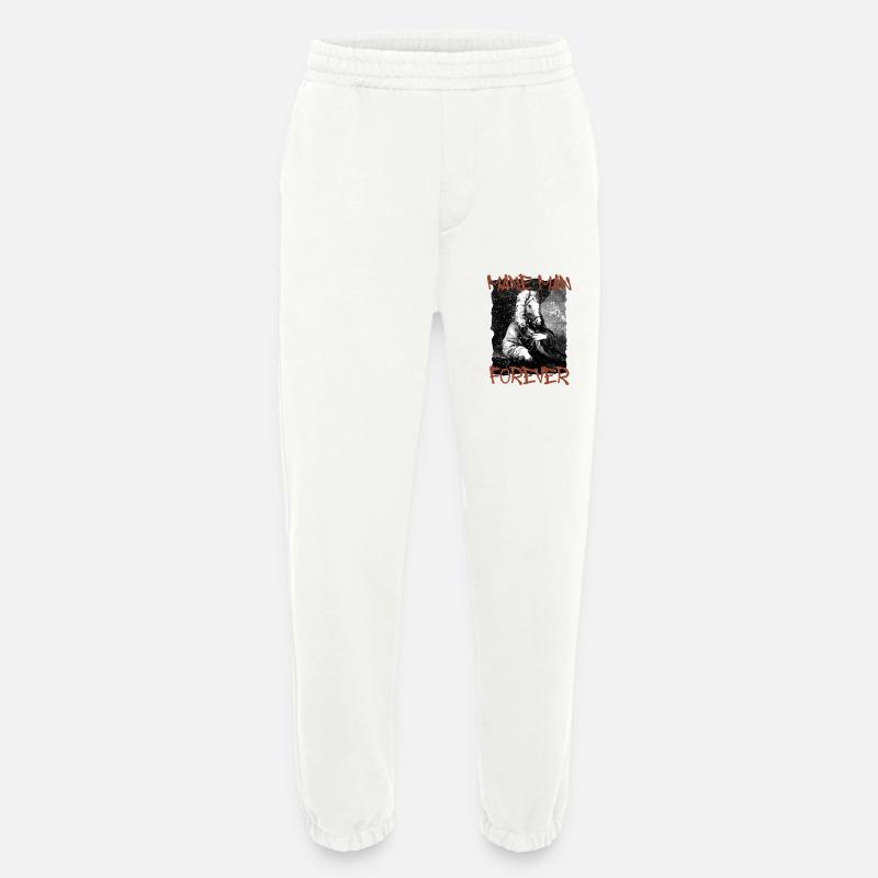 Cavalier Cavalier Cheval - Pantalon de jogging bio épais fabriqué en UE - OFF WHITE