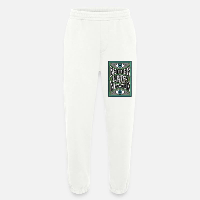 BetterLateThanNever_Original - Heavyweight Jogginghose - made by SPREAD - OFF WHITE