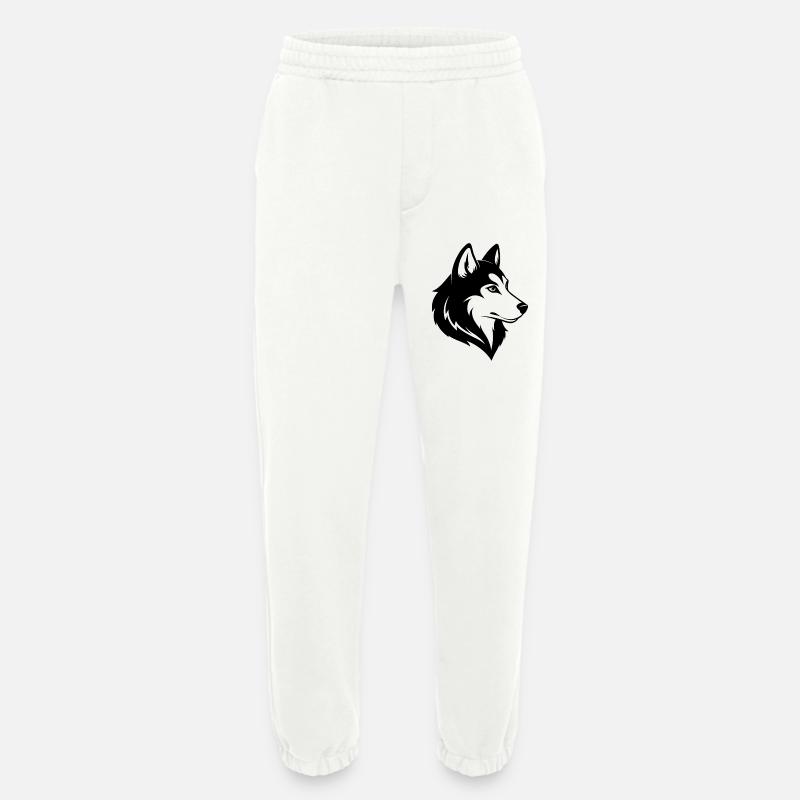 Husky - Heavyweight Jogging Pants - made by SPREAD  - OFF WHITE
