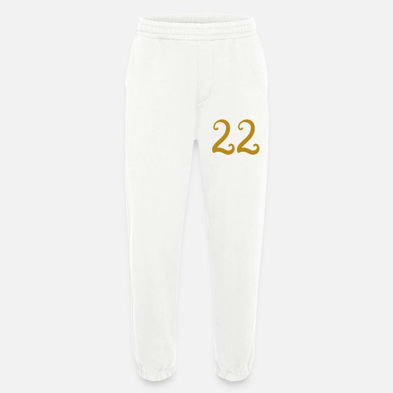 22 - Heavyweight Jogging Pants - made by SPREAD  - OFF WHITE
