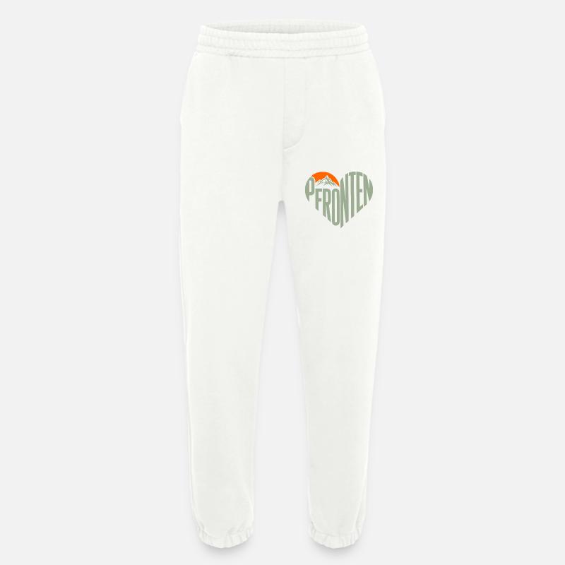 Pfronten Bergherz Panorama - Heavyweight Jogginghose - made by SPREAD  - OFF WHITE