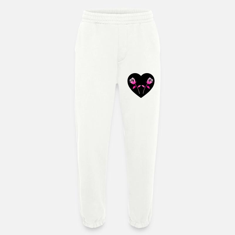 Rosen - Heavyweight Jogginghose - made by SPREAD  - OFF WHITE