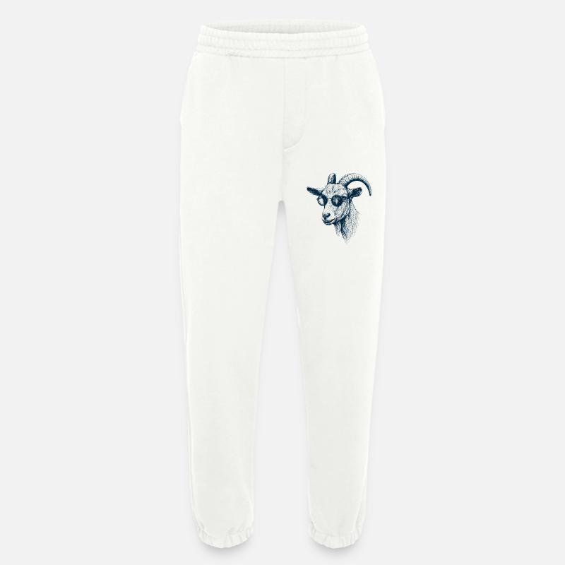 Great Goat - Heavyweight Jogging Pants - made by SPREAD  - OFF WHITE