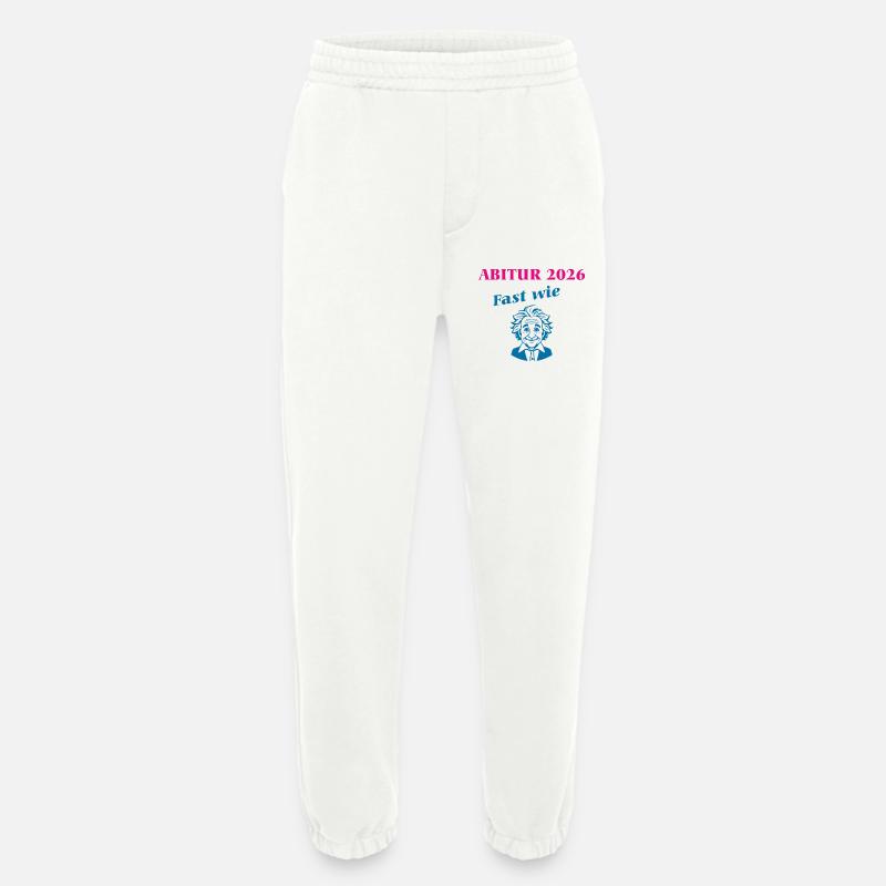 Abitur 2026 - Fast wie Einstein - Heavyweight Jogginghose - made by SPREAD  - OFF WHITE
