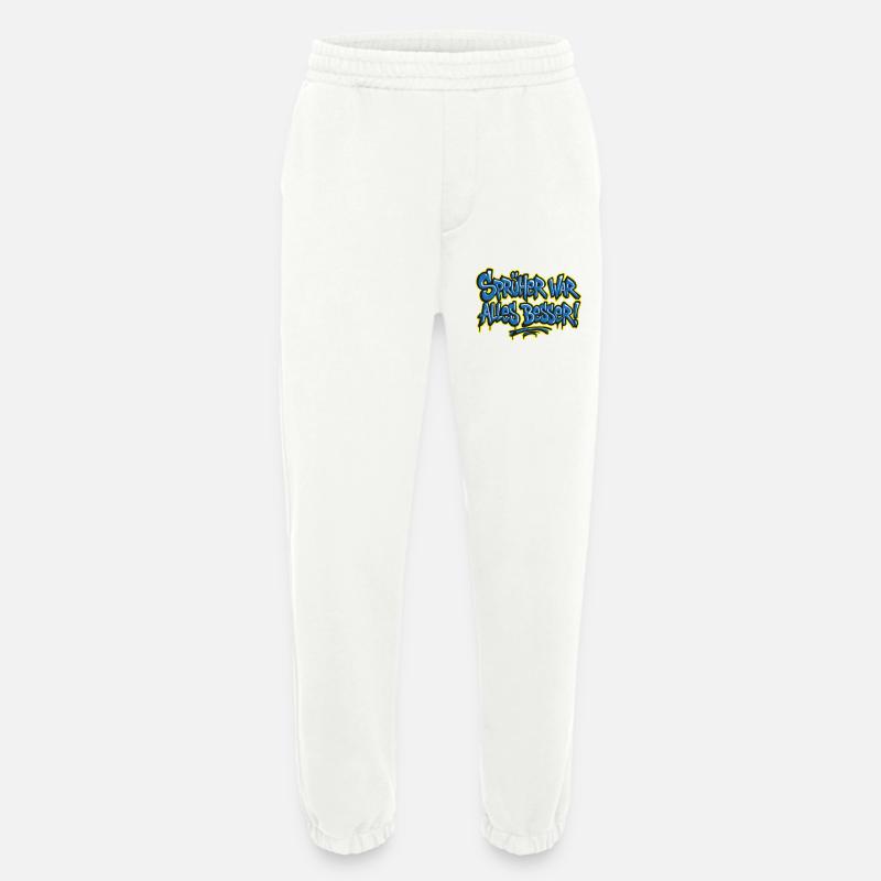 Sprayer was all better! 2 - Heavyweight Jogging Pants - made by SPREAD  - OFF WHITE
