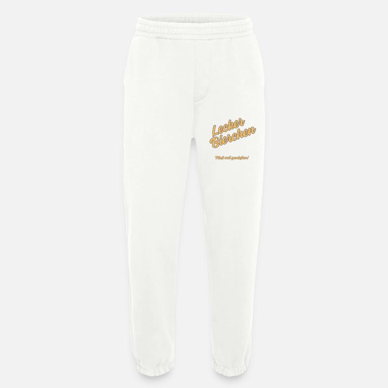 Lecker Bierchen – Maß voll Genießen - Heavyweight Jogginghose - made by SPREAD  - OFF WHITE