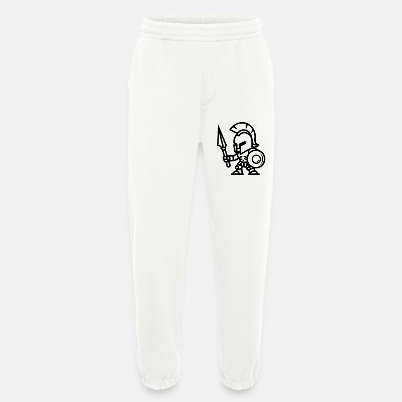 Spartan - Heavyweight Jogging Pants - made by SPREAD  - OFF WHITE