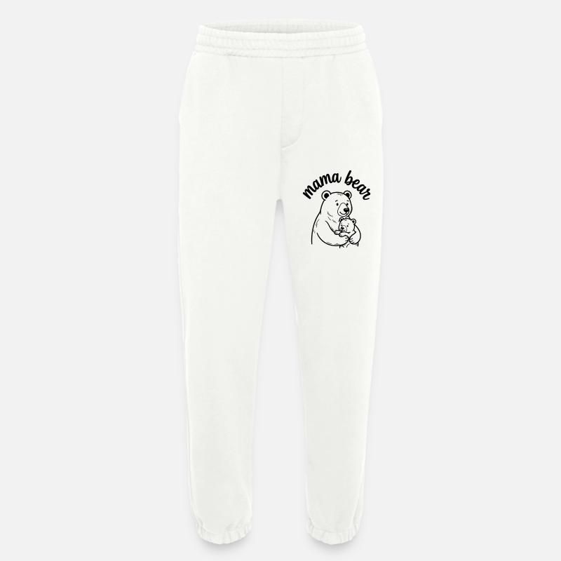 Bärenmama - Heavyweight Jogginghose - made by SPREAD - OFF WHITE