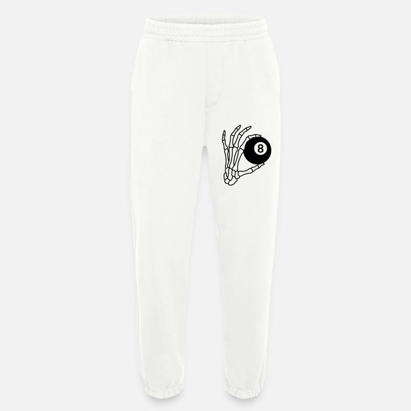 billiard - Heavyweight Jogging Pants - made by SPREAD  - OFF WHITE