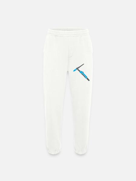 TIG Torch Welding Machine Professional - Heavyweight Jogging Pants - made by SPREAD  - OFF WHITE