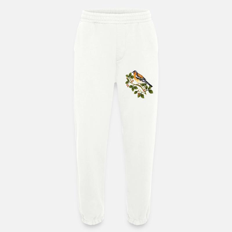 Bunter Vogel - Heavyweight Jogginghose - made by SPREAD - OFF WHITE