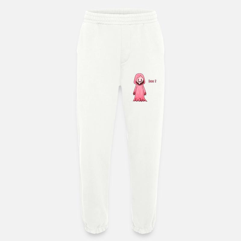 Süßer pinker Halloween-Geist sagt Buh? - Heavyweight Jogginghose - made by SPREAD  - OFF WHITE