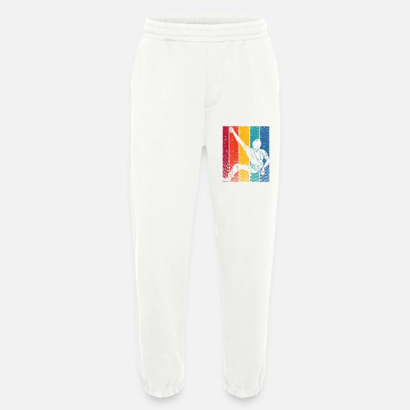 Bloc de bloc de Boulderer - Pantalon de jogging bio épais fabriqué en UE - OFF WHITE