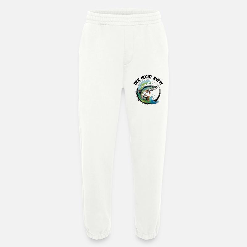 Der Hecht ruft - Heavyweight Jogginghose - made by SPREAD - OFF WHITE