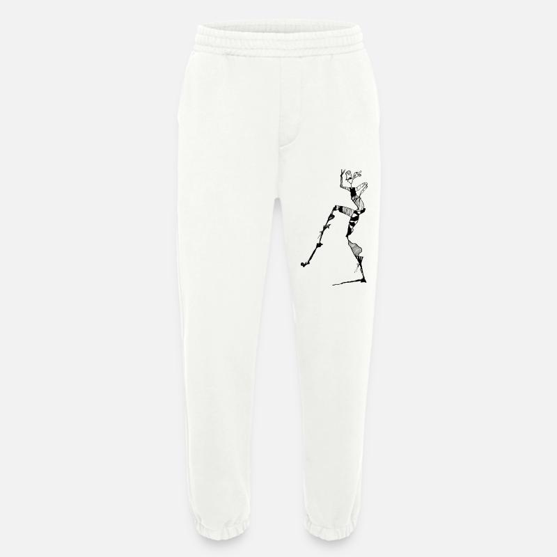 Alien - Heavyweight Jogging Pants - made by SPREAD  - OFF WHITE