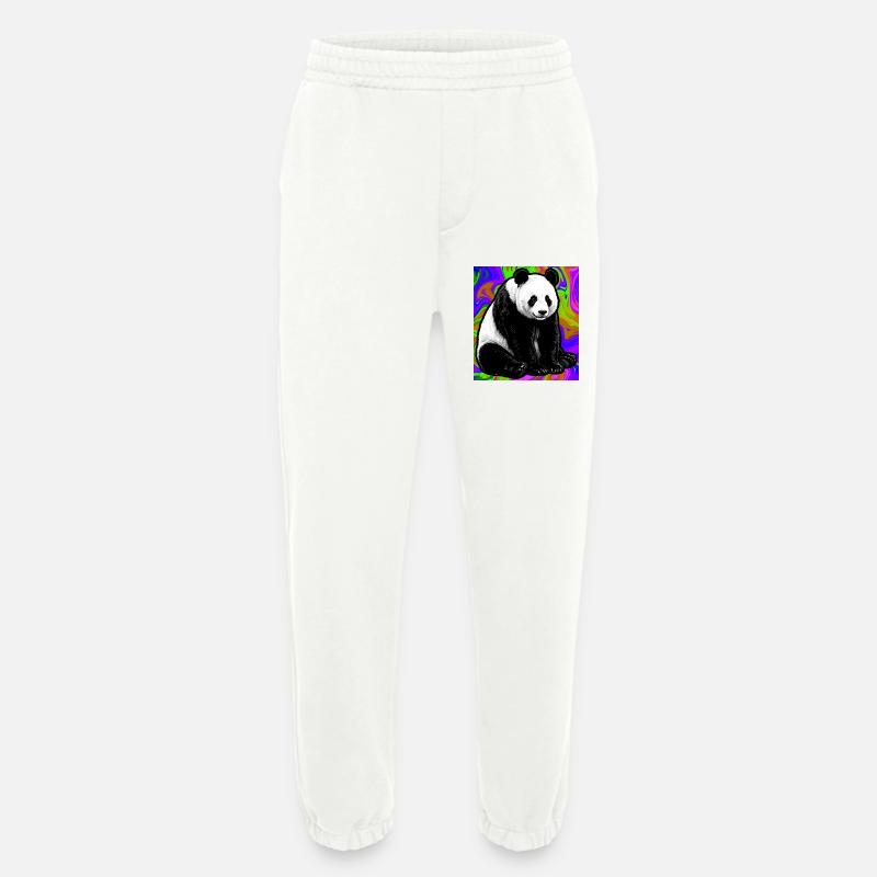 Panda - Heavyweight Jogginghose - made by SPREAD  - OFF WHITE