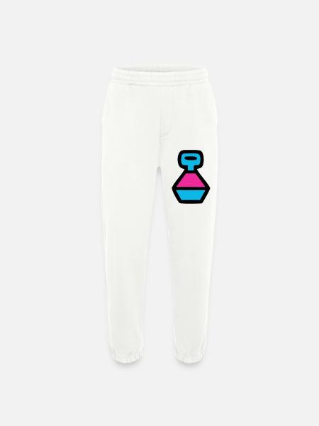 Retro Water Bottle 90s Pop Art - Heavyweight Jogging Pants - made by SPREAD - OFF WHITE