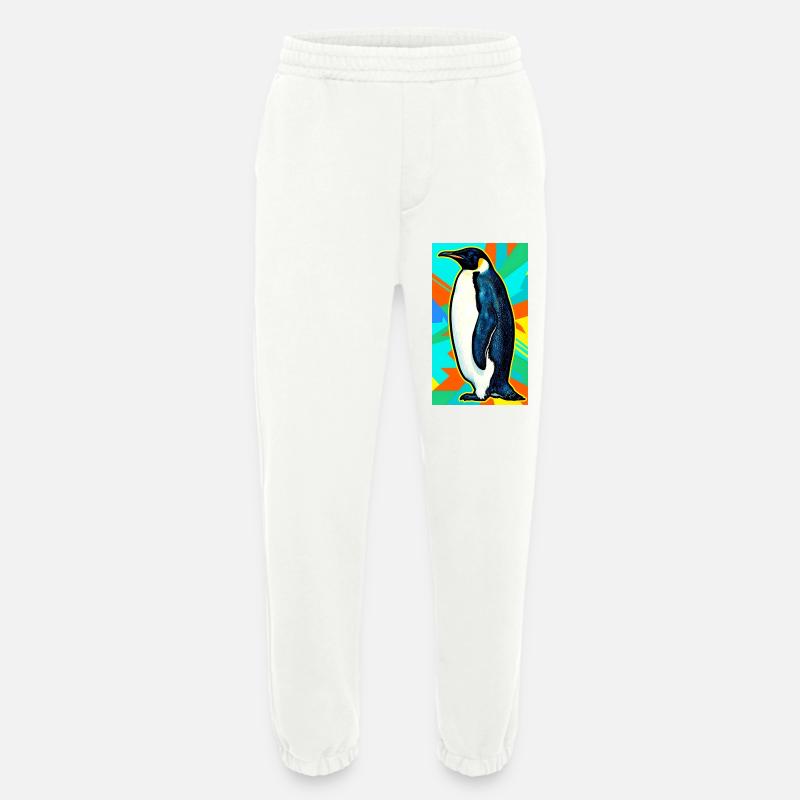 penguin - Heavyweight Jogging Pants - made by SPREAD - OFF WHITE