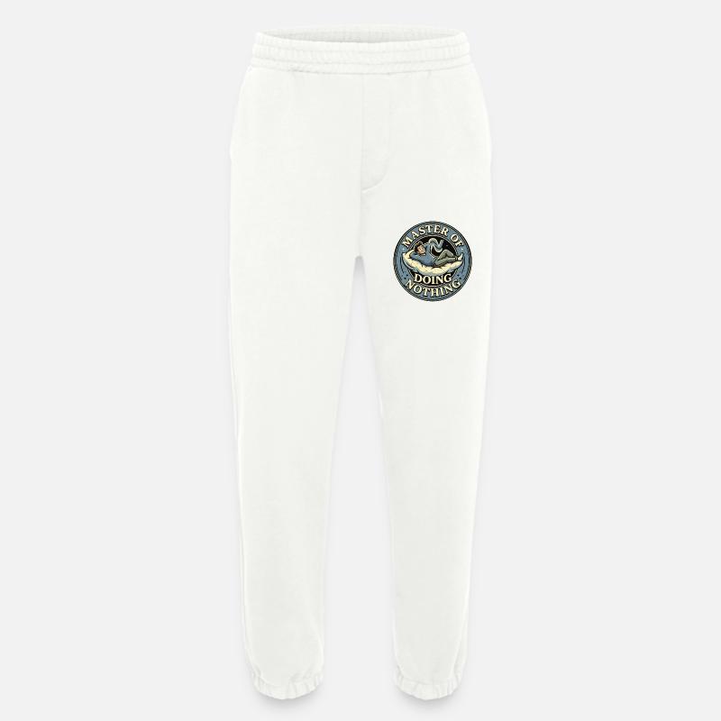Master Of Doing Nothing - Heavyweight Jogginghose - made by SPREAD - OFF WHITE