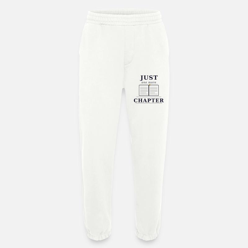 Just one more Chapter - Heavyweight Jogging Pants - made by SPREAD - OFF WHITE