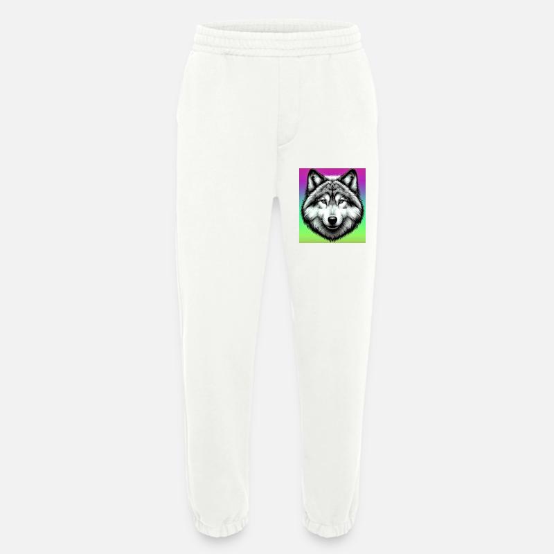 Wolf - Heavyweight Jogginghose - made by SPREAD  - OFF WHITE