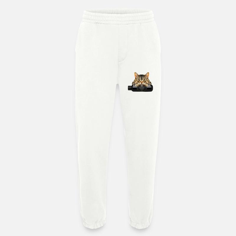 Kater Frühstück - Heavyweight Jogginghose - made by SPREAD  - OFF WHITE