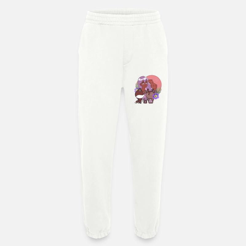 Kawaii Kitchen & Magical Prosthetic - Heavyweight Jogging Pants - made by SPREAD  - OFF WHITE