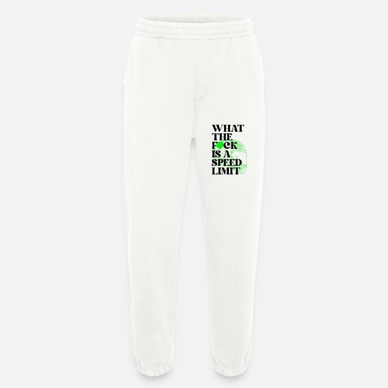Car - Heavyweight Jogging Pants - made by SPREAD - OFF WHITE