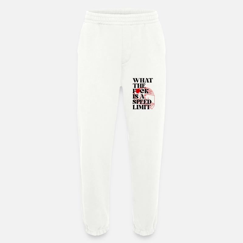 Car - Heavyweight Jogging Pants - made by SPREAD  - OFF WHITE
