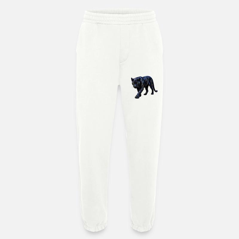 Polygon Panther - Heavyweight Jogging Pants - made by SPREAD - OFF WHITE