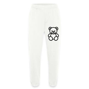 bear cub - Heavyweight Jogging Pants - made by SPREAD  - OFF WHITE - Front