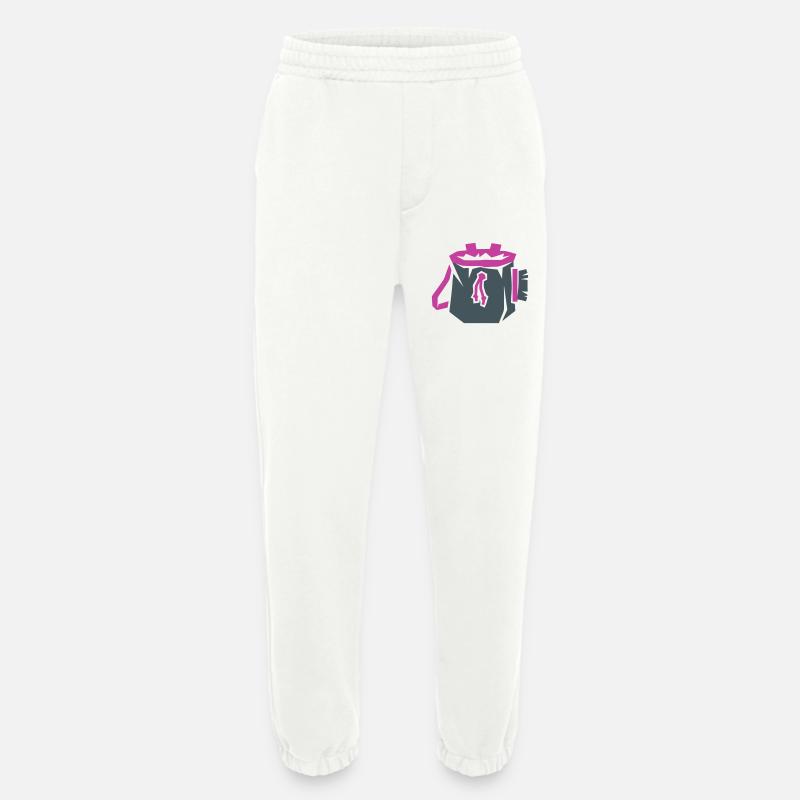 Chalkbag Climbing Bouldering Vector - Heavyweight Jogging Pants - made by SPREAD - OFF WHITE
